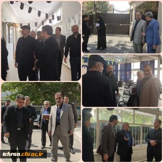 گزارش تصویری؛

بازدید معاون برنامه ریزی و توسعه منابع دانشگاه فرهنگیان