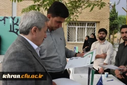 بازدید دکتر میرمعینی از مراحل پذیرش برگزیدگان مرحله کشوری جشنواره تدریس برتر