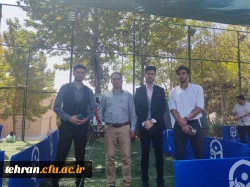 مسابقات تیر اندازی در حال برگزاری.