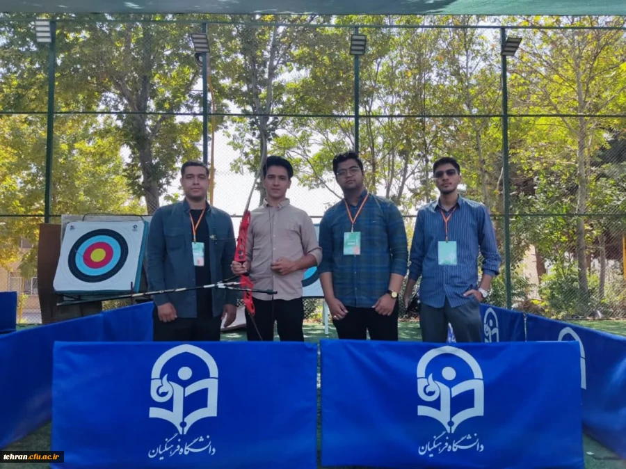مسابقات تیر اندازی در حال برگزاری. 2