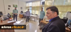 بازدید رئیس دانشگاه فرهنگیان استان تهران از مرکز آموزش عالی شهید شرافت 3