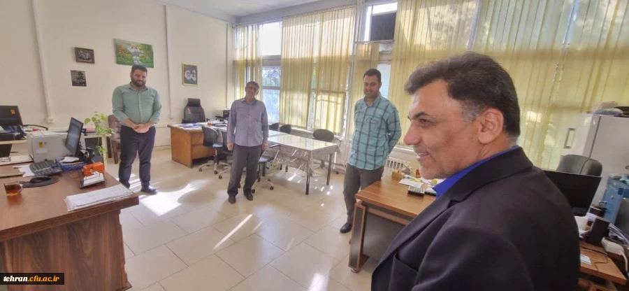 بازدید رئیس دانشگاه فرهنگیان استان تهران از مرکز آموزش عالی شهید شرافت 3