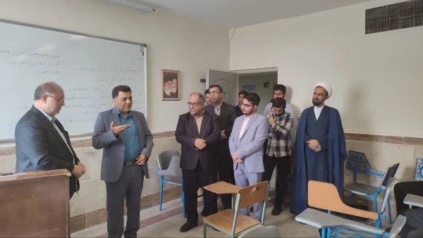 بازدید رئیس دانشگاه فرهنگیان استان تهران از پردیس شهید مفتح شهرری 4