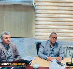 بررسی وضعیت پژوهش و اساتید اعضای هیئت علمی استان تهران با حضور معاون و مدیران کل حوزه پژوهش سازمان مرکزی 2