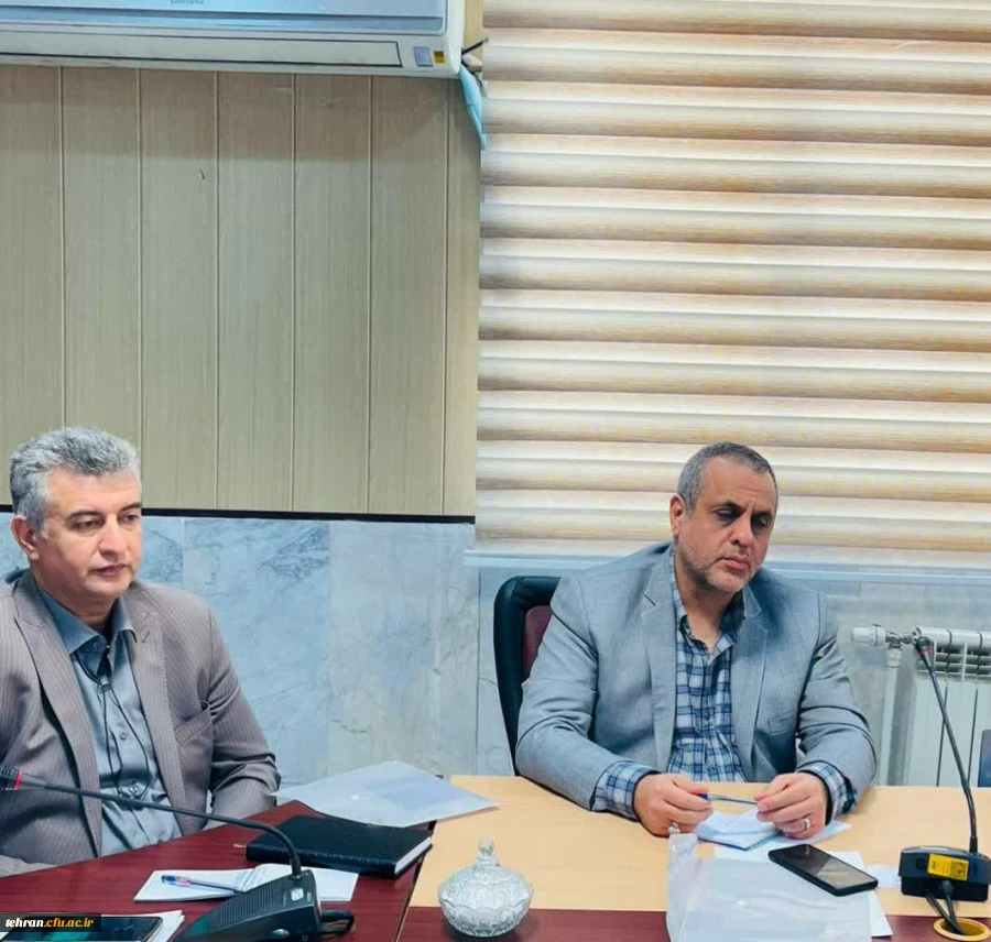 بررسی وضعیت پژوهش و اساتید اعضای هیئت علمی استان تهران با حضور معاون و مدیران کل حوزه پژوهش سازمان مرکزی 2