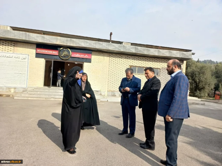 بازدید رئیس دانشگاه فرهنگیان استان تهران از پردیس های زینبیه ورامین و پیشوا  4