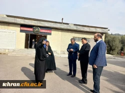 بازدید رئیس دانشگاه فرهنگیان استان تهران از پردیس های زینبیه ورامین و پیشوا  2