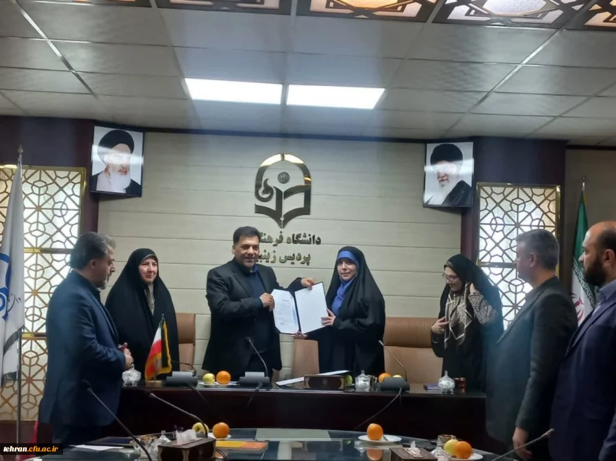 سر کار خانم دکتر زهره برهانی کاخکی سرپرست پردیس (خواهران) زینبیه پیشوا شهرستان های تهران شد 2