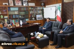 دیدار صمیمی رئیس دانشگاه فرهنگیان استان تهران با مدیرکل آموزش و پرورش شهر تهران

 2