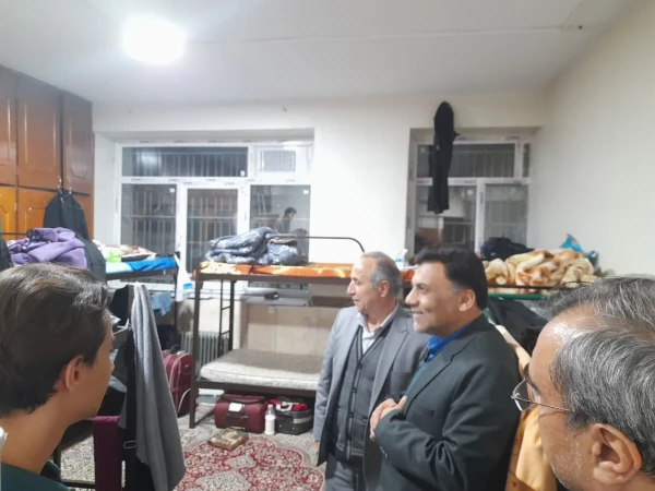 بازدید معاونت برنامه ریزی و توسعه منابع دانشگاه از سرای دانشجویی شهدای مکه 2