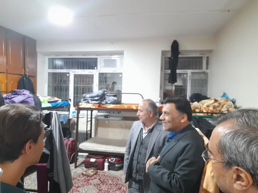 بازدید معاونت برنامه ریزی و توسعه منابع دانشگاه از سرای دانشجویی شهدای مکه 2