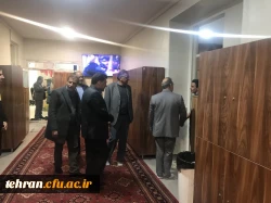 بازدید معاونت برنامه ریزی و توسعه منابع دانشگاه از سرای دانشجویی شهدای مکه 5