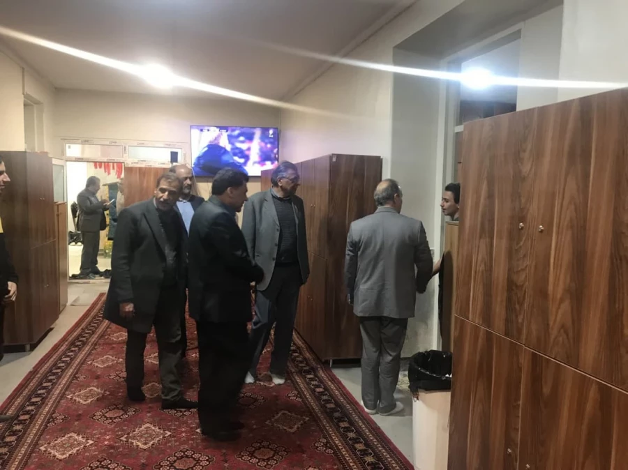 بازدید معاونت برنامه ریزی و توسعه منابع دانشگاه از سرای دانشجویی شهدای مکه 5