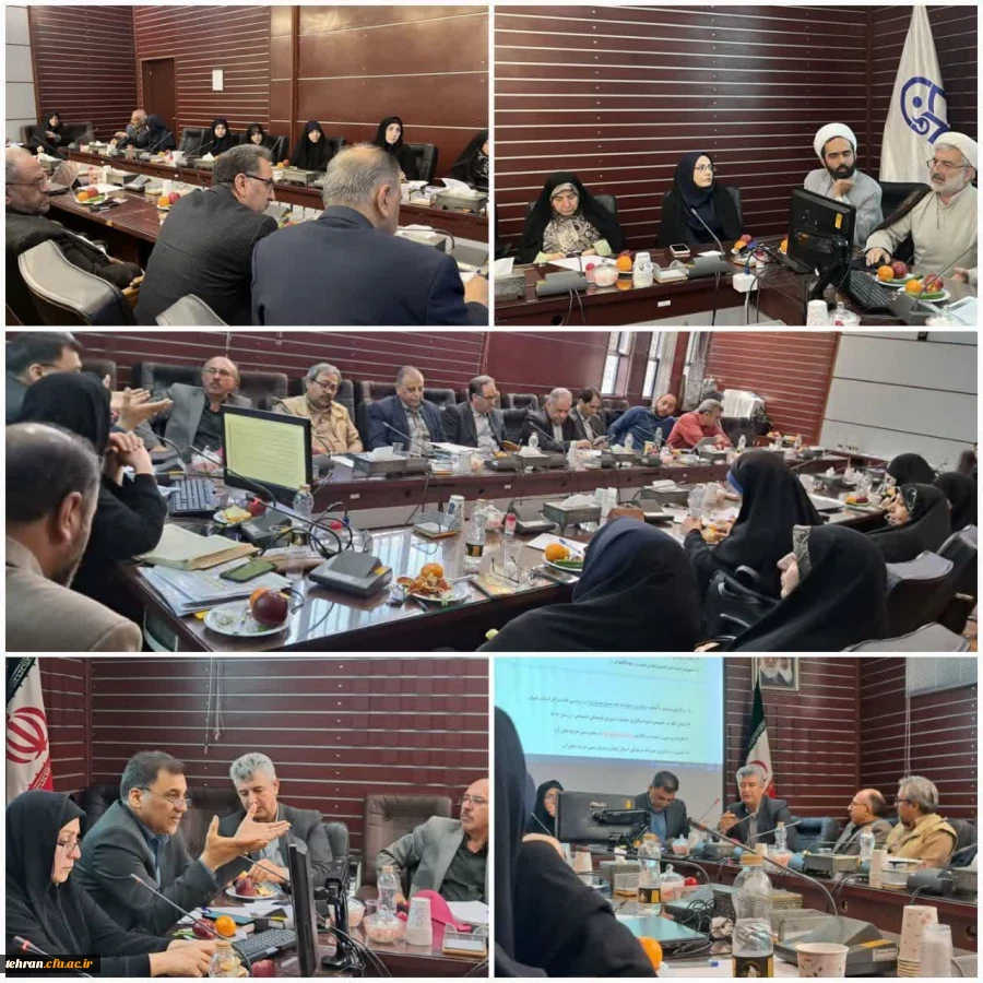 اولین جلسه شورای فرهنگی استان تهران در سال ۱۴۰۴ پردیس نسیبه  2