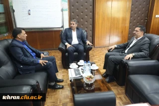 دیدار صمیمی رئیس دانشگاه فرهنگیان استان تهران با مدیرکل آموزش و پرورش شهر تهران: