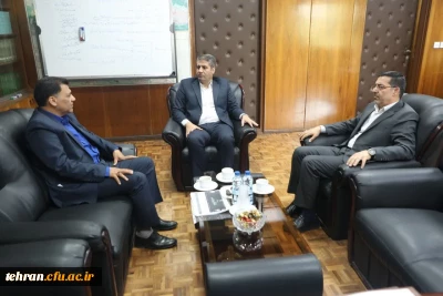 دیدار صمیمی رئیس دانشگاه فرهنگیان استان تهران با مدیرکل آموزش و پرورش شهر تهران: