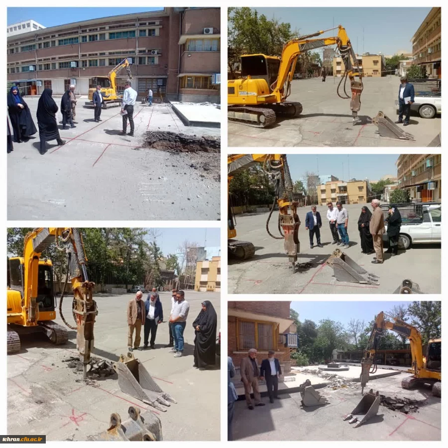  آغاز عملیات ساخت المان شهید گمنام در مرکز شهید باهنر با حضور مدیرکل امور شاهد و ایثارگر دانشگاه فرهنگیان 2