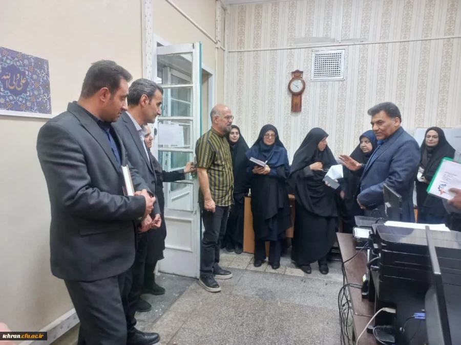 بازدید رئیس دانشگاه فرهنگیان از مرکز شهید باهنر/ تصمیم گیری برای بهسازی زیرساخت ها 2