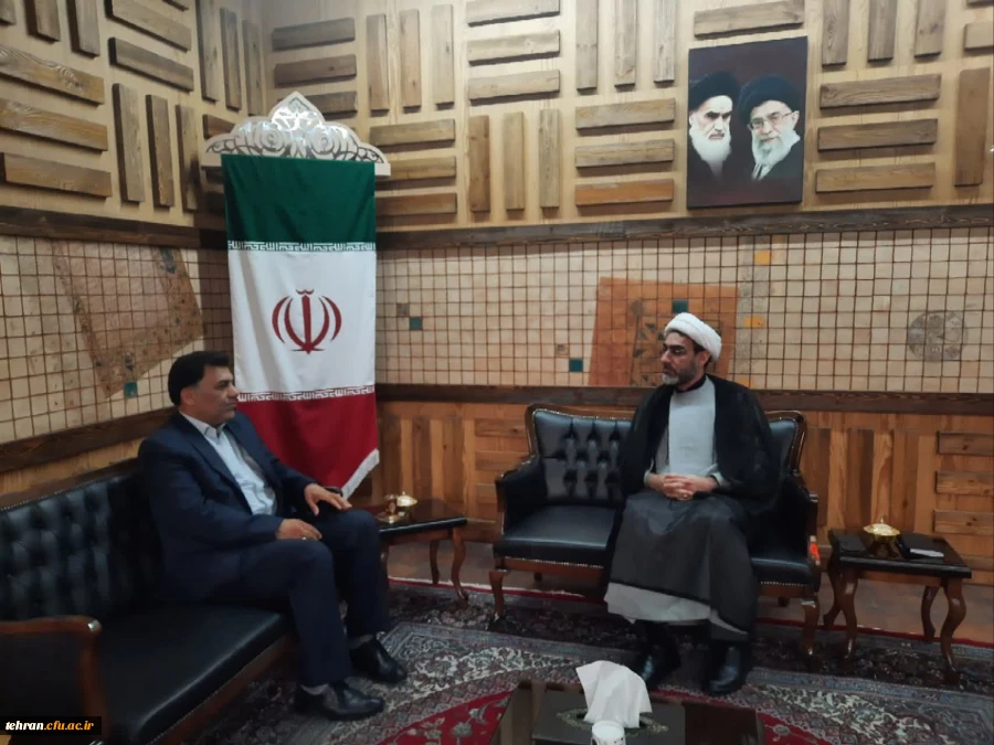 دیدار رئیس دانشگاه فرهنگیان استان تهران با مدیرکل فرهنگ و ارشاد اسلامی برای توسعه همکاری های آموزشی و فرهنگی 2