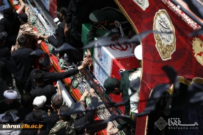 دلنوشته برای تشییع پیکر فرماندهان نظامی و دانشمندان هسته ای