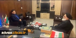دیدار رئیس دانشگاه فرهنگیان استان تهران با رئیس شورای هماهنگی تبلیغات اسلامی استان تهران  2