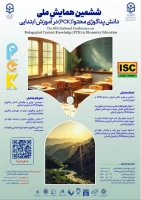 ششمین همایش ملی دانش پداگوژی محتوا (PCK) در آموزش ابتدایی