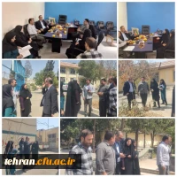 حضور شهردار واوان و مسئولان زیبا سازی شهرستان در مرکز عترت  