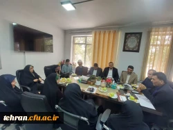 نشست صمیمی اعضای گروه الهیات با رئیس دانشگاه فرهنگیان تهران  4