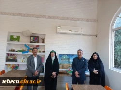  بازدید دکتر علیپور معاونت آموزشی و تحصیلات تکمیلی دانشگاه فرهنگیان و خانم دکتر پرک از پردیس زینبیه 2