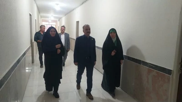  بازدید دکتر علیپور معاونت آموزشی و تحصیلات تکمیلی دانشگاه فرهنگیان و خانم دکتر پرک از پردیس زینبیه 3