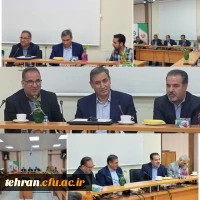 نشست هماهنگی کمیته راهبری کارورزی با حضور مدیر امور مدارس وابسته و کارورزی دانشگاه فرهنگیان، روسای آموزش و پرورش نواحی یک و دو شهر ری