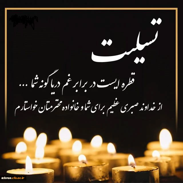 همکار گرامی جناب آقای دکتر قنبرعلی رودگر؛ مدیرگروه محترم الهیات استان تهران