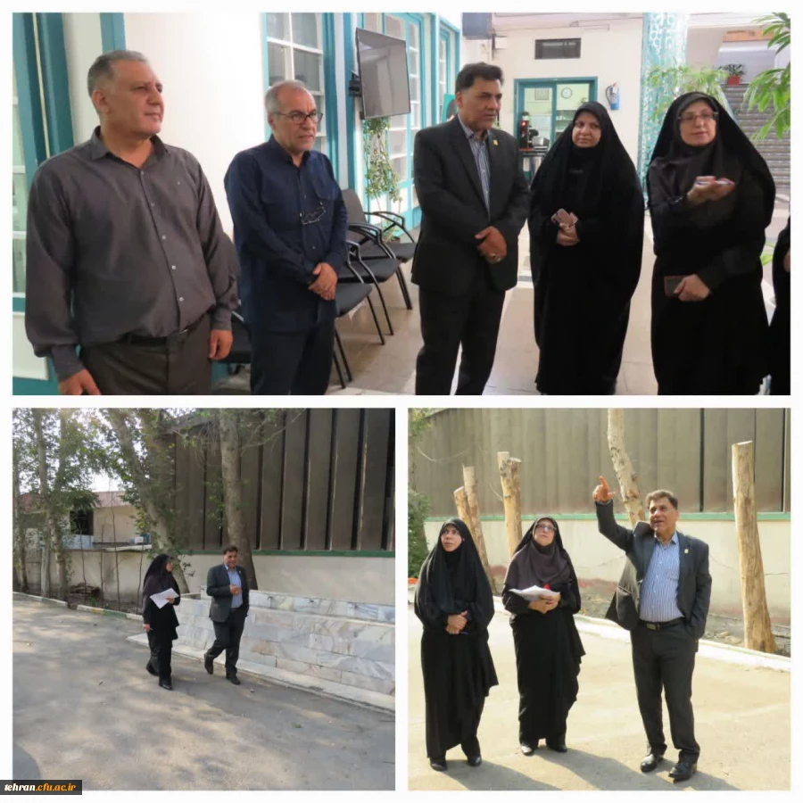 بازدید رئیس دانشگاه فرهنگیان استان تهران از مرکز آموزش عالی شهید باهنر