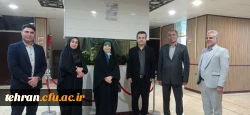 بازدید معاونت دانشجویی دانشگاه فرهنگیان تهران از پردیس زینبیه