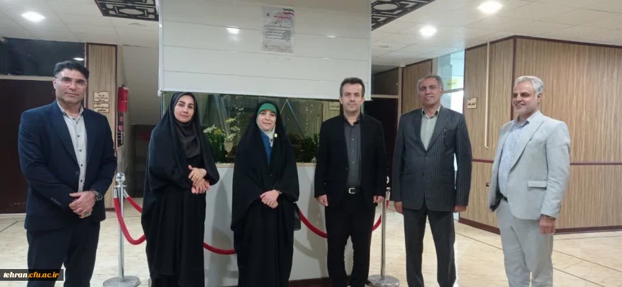 بازدید معاونت دانشجویی دانشگاه فرهنگیان تهران از پردیس زینبیه