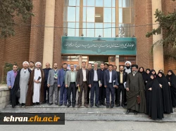 بازدید رئیس دانشگاه فرهنگیان کشور از مرکز آموزش عالی شهید باهنر تهران و برگزاری جلسه هیئت رئیسه دانشگاه فرهنگیان استان تهران 4