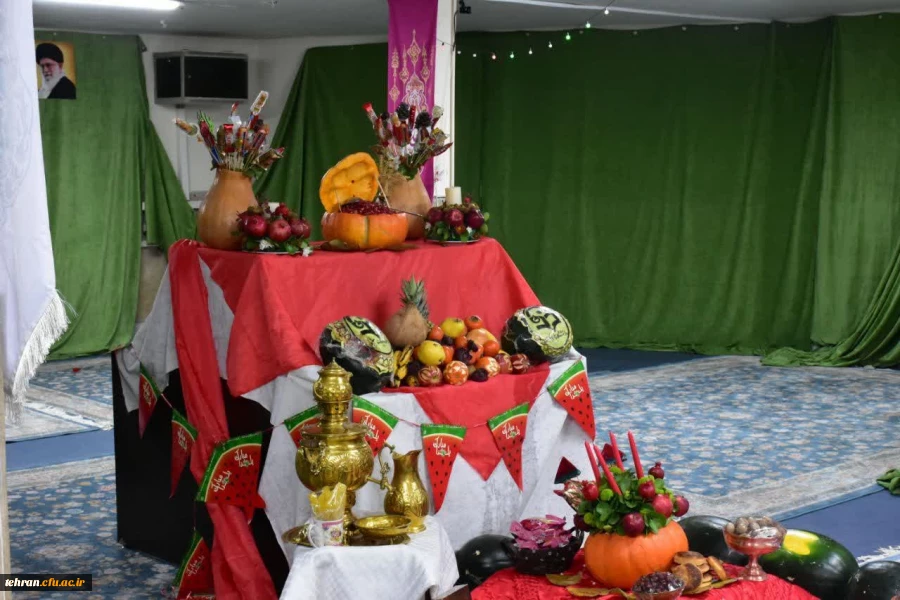 برگزاری مراسم شب یلدا در سرای دانشجویی دانشکده شهید مفتح شهر ری

 4