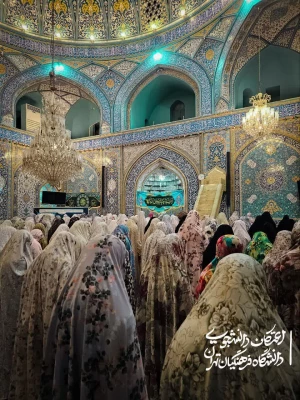 حضورپرشکوه دانشجو معلمان در مراسم معنوی اعتکاف  4