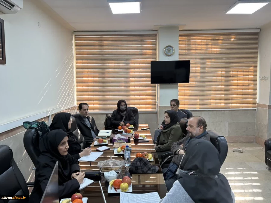 اولین جلسه گروه استانی آموزش هنر دانشگاه فرهنگیان تهران در مرکز آموزش عالی شهدای مکه  2