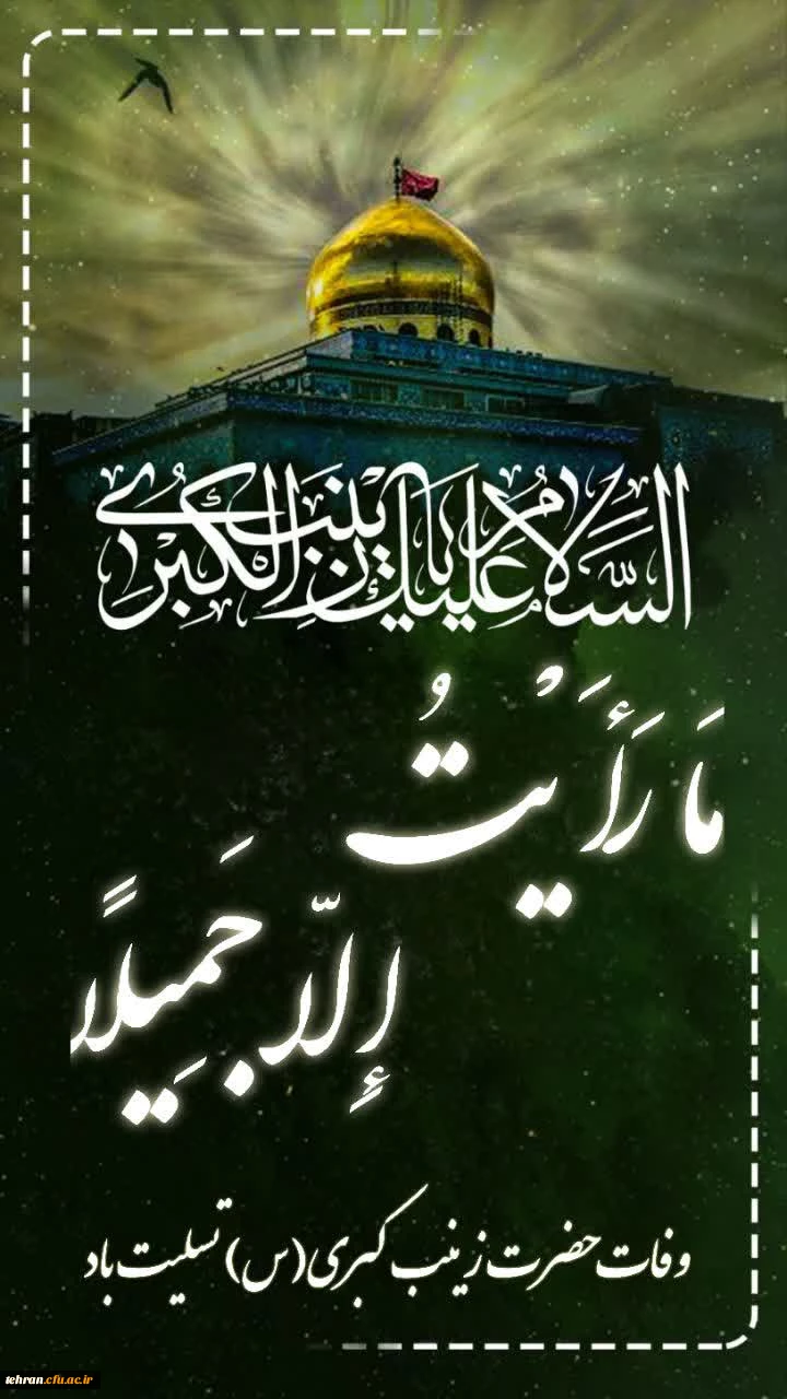 حضرت زینب کبری سلام الله علیها 2