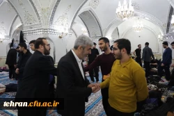 حضور دکتر برزویی رئیس دانشگاه فرهنگیان و جلال دلقندی مشاور وزیر آموزش و پرورش در مراسم معنوی اعتکاف دانشجومعلمان استان تهران  4