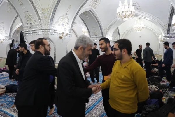 حضور دکتر برزویی رئیس دانشگاه فرهنگیان و جلال دلقندی مشاور وزیر آموزش و پرورش در مراسم معنوی اعتکاف دانشجومعلمان استان تهران  4