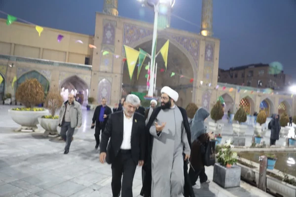 حضور دکتر برزویی رئیس دانشگاه فرهنگیان و جلال دلقندی مشاور وزیر آموزش و پرورش در مراسم معنوی اعتکاف دانشجومعلمان استان تهران  5