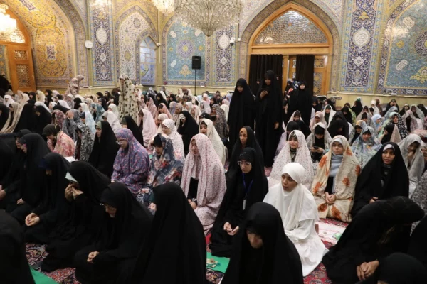 حضور دکتر برزویی رئیس دانشگاه فرهنگیان و جلال دلقندی مشاور وزیر آموزش و پرورش در مراسم معنوی اعتکاف دانشجومعلمان استان تهران  7