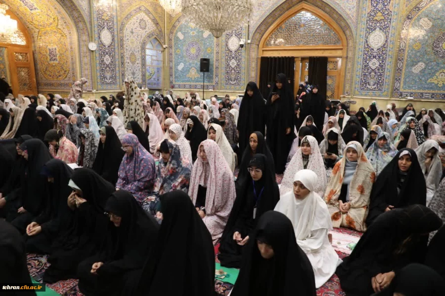 حضور دکتر برزویی رئیس دانشگاه فرهنگیان و جلال دلقندی مشاور وزیر آموزش و پرورش در مراسم معنوی اعتکاف دانشجومعلمان استان تهران  7