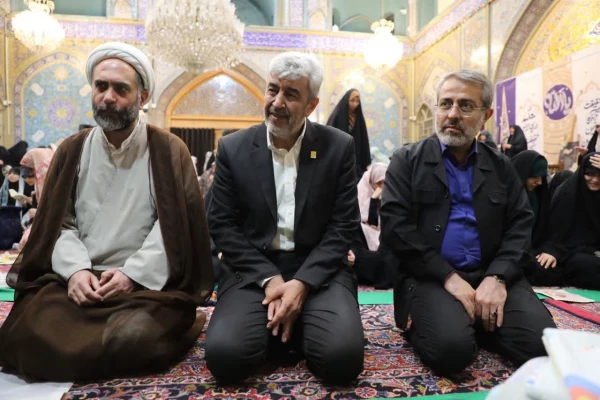 حضور دکتر برزویی رئیس دانشگاه فرهنگیان و جلال دلقندی مشاور وزیر آموزش و پرورش در مراسم معنوی اعتکاف دانشجومعلمان استان تهران  9