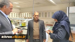 بازدید معاون پژوهش دانشگاه فرهنگیان استان تهران از آزمایشگاه ها و کارگاه های دانشکده شهید شرافت

 9