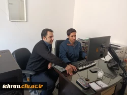 حضور تیم پشتیبانی ( آموزش، فناوری، حراست و خدمات )در ایام غیرحضوری و مجازی شدن امتحانات نیمسال اول ۱۴۰۴
 8