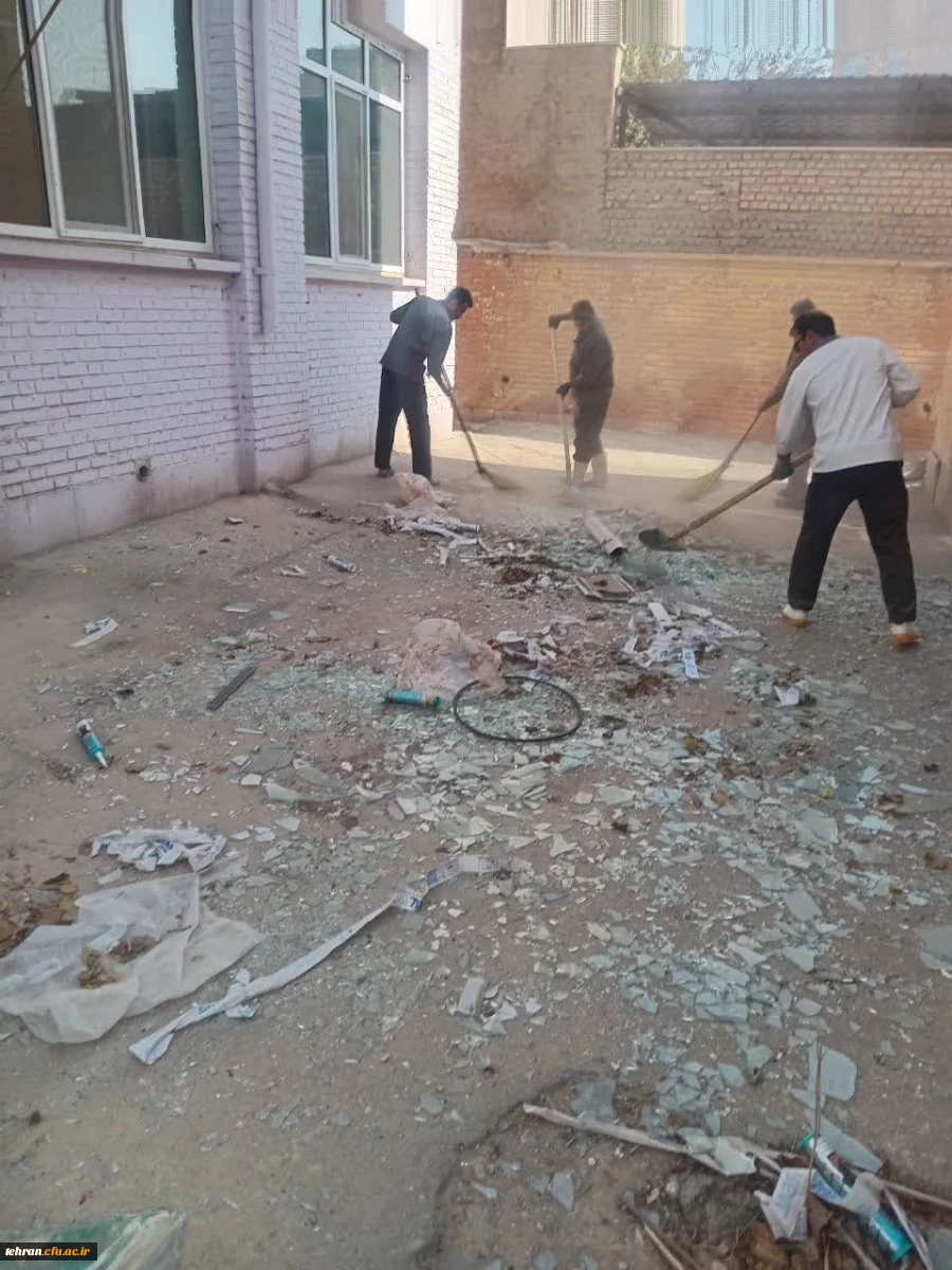 مجموعه پویا، باانگیزه و پرتلاشمجموعه موفق

 این روزها در پردیس زینبیه دانشگاه فرهنگیان استان تهران چه می گذرد 6