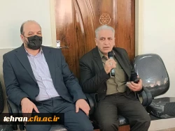 نشست صمیمانه مسئولان دانشگاه فرهنگیان استان تهران با کارکنان و اساتید پردیس عترت واوان برگزار گردید.

 13